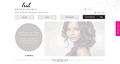 Desktop Screenshot of hairdynamix.ca